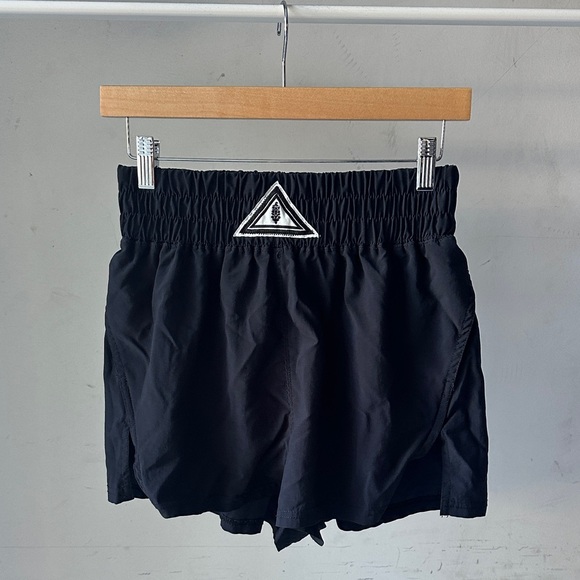 FP Movement by Free People Pants - FP Movement by Free People Black Boxer Shorts